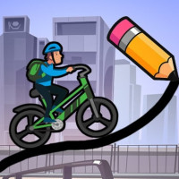 Play Draw The Bike Bridge now!