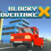 Play Game Blocky Overtake X