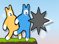 Crazy Super Bunnies In 2D