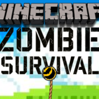 Play Minecraft Zombie Survival now!