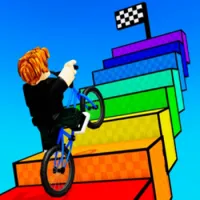 Play Game Obby On The Bike: Don't fall!