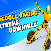 Play Ragdoll Racing: Extreme Downhill! now!