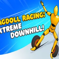 Play Game Ragdoll Racing: Extreme Downhill!