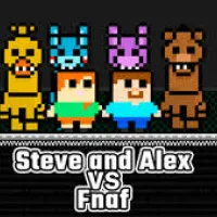 PLay Steve and Alex vs Fnaf now!