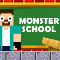 Play Game Herobrine vs Monster School