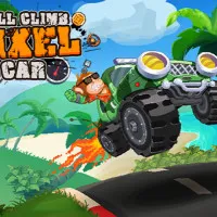 Play Game Hill Climb Pixel Car