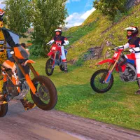 Play Game Motocross Driving Simulator