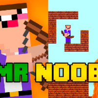 Play Mr Noob Vs Zombies now!