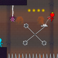 Play Red and Blue Stickman 2 now!
