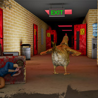 Play Scary Chicken Feet Escape Game now!