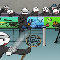 Play Stick Figure Badminton 2 now!