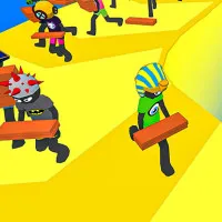 Play Game Stickman Planks Fall